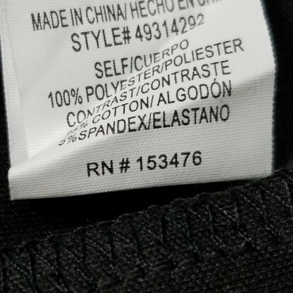 Women's black Hoodie rain jacket Size Xsmall, Small - Picture 5 of 11